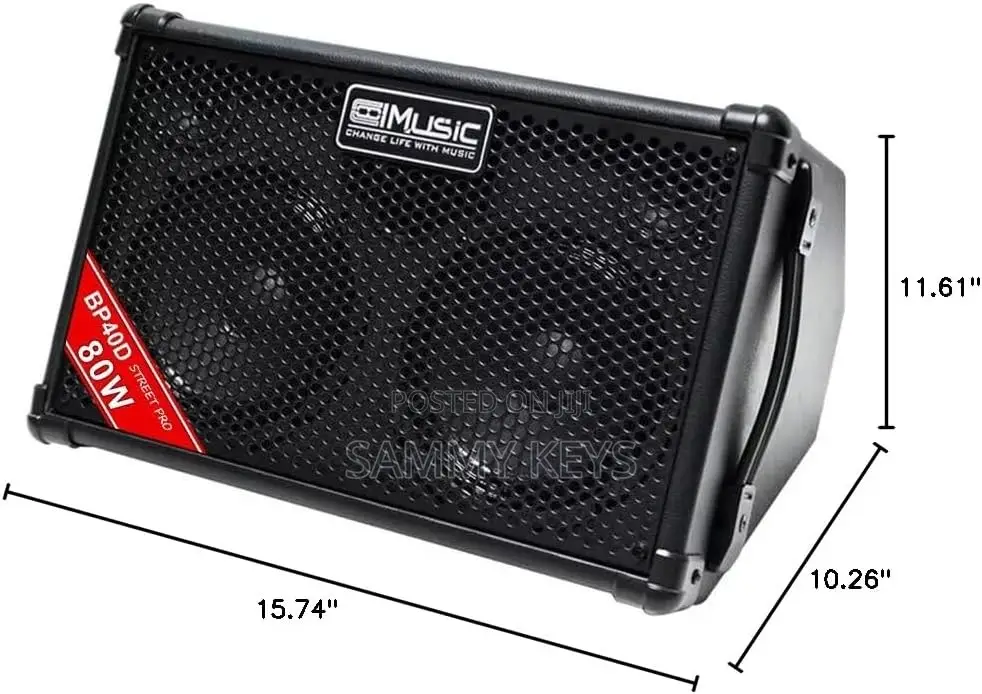 Coolmusic Bp40d Powered Acoustic Guitar Amplifier