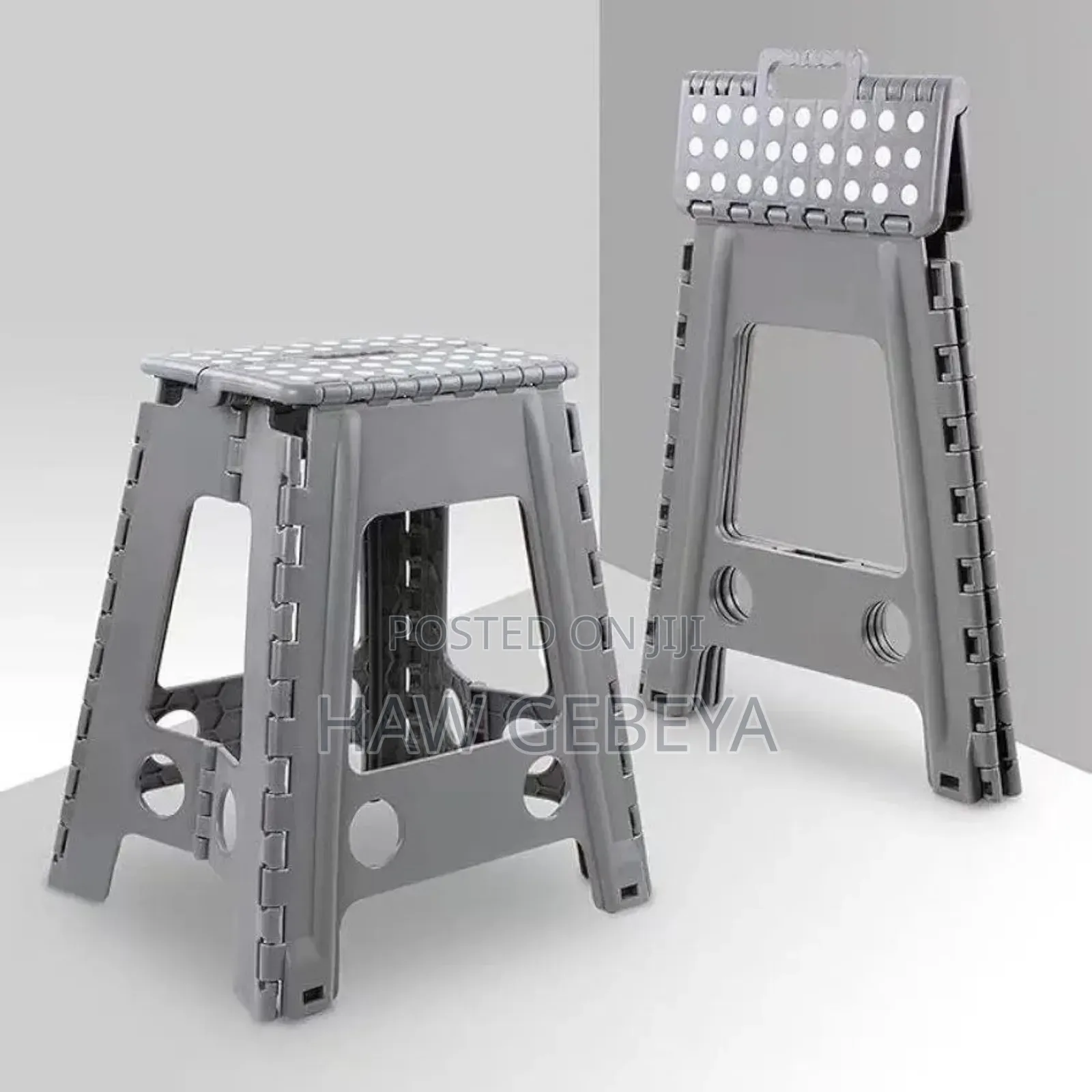 Large Size Portable Folding Stool ትልቁ ተጣጣፊ ወንበር