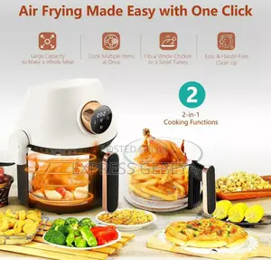 2 in 1 Air Fryer Grill
