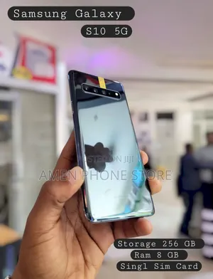 New Samsung Galaxy S10 5G 256 GB Black