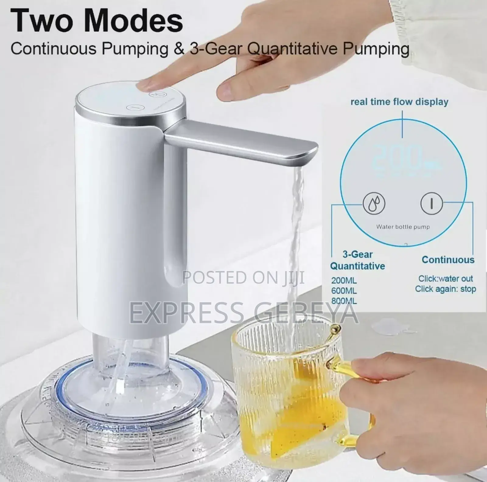 Foldable Digital Water Dispenser