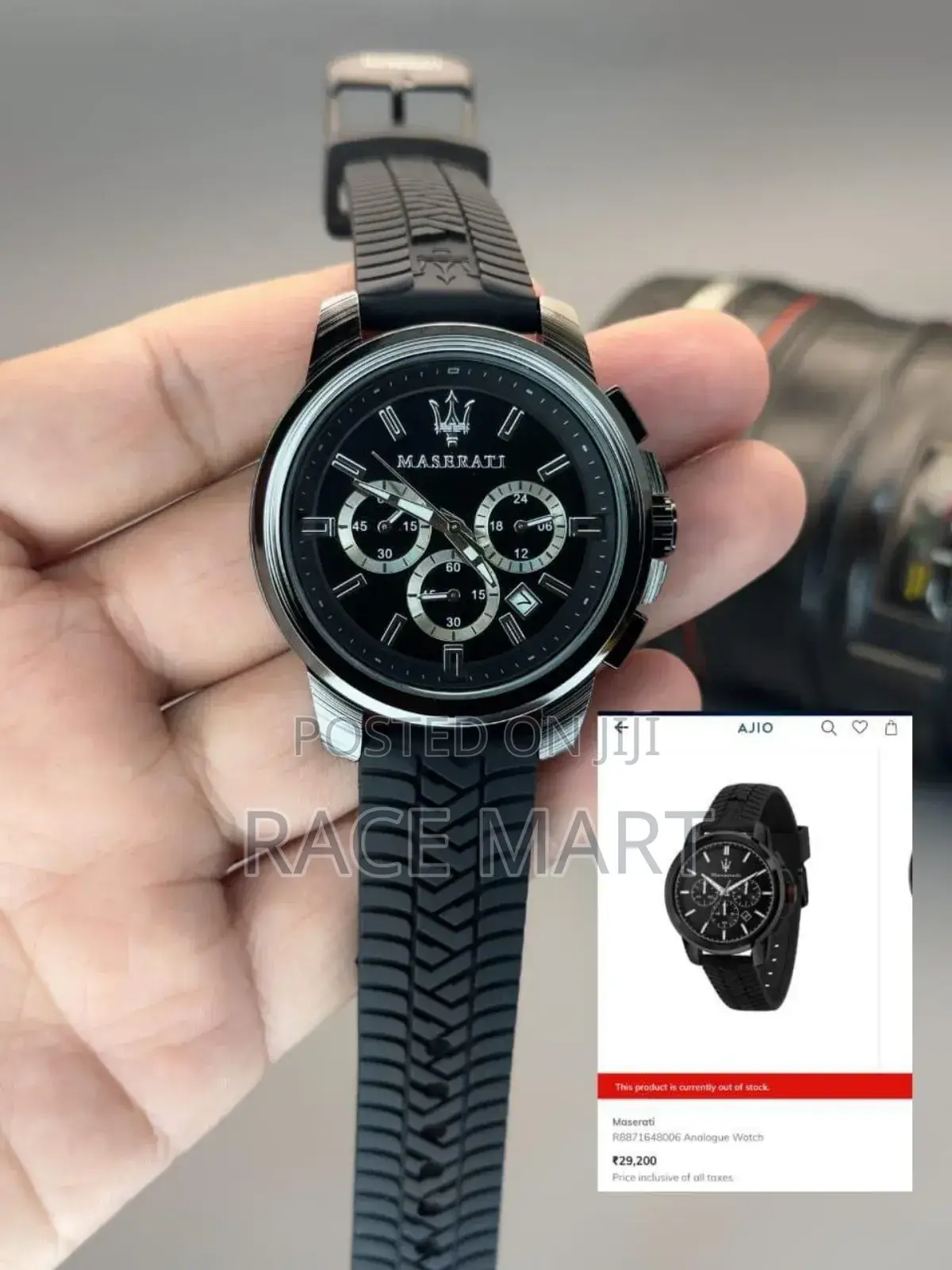 Maserati R Analogue Watch