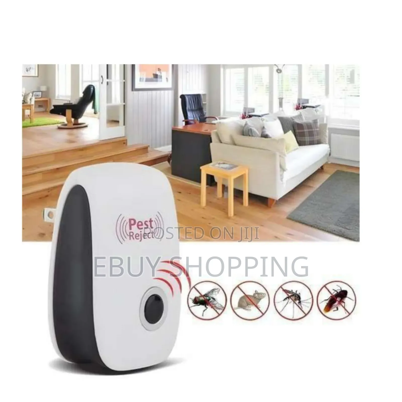 ምንም አይነት ድምፅ የሌለው Electronic Pest Repeller