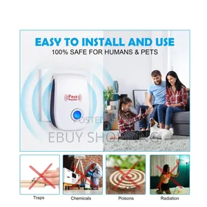 ምንም አይነት ድምፅ የሌለው Electronic Pest Repeller