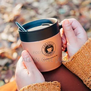 Office Coffee Mug With Spoon