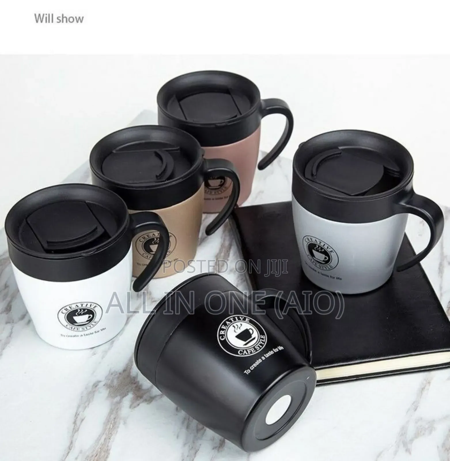 Office Coffee Mug With Spoon