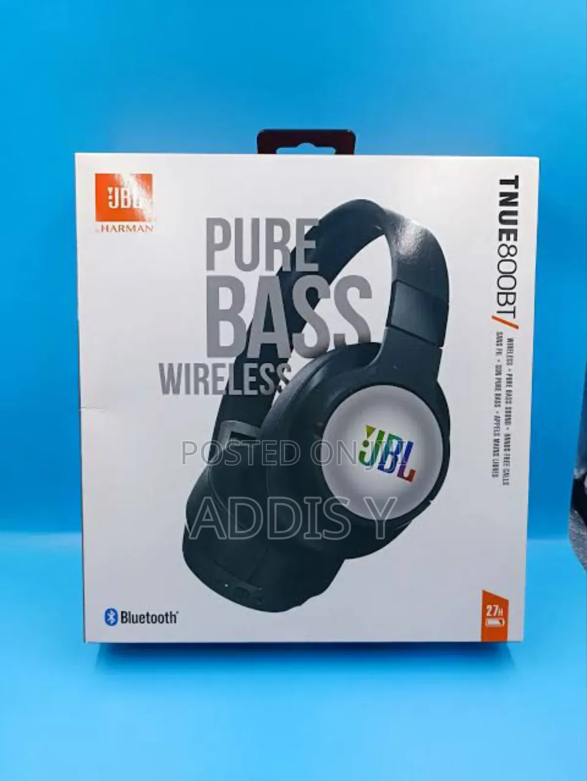 JBL 800bt Wireless Headphones– Pure Bass No Strings Attached