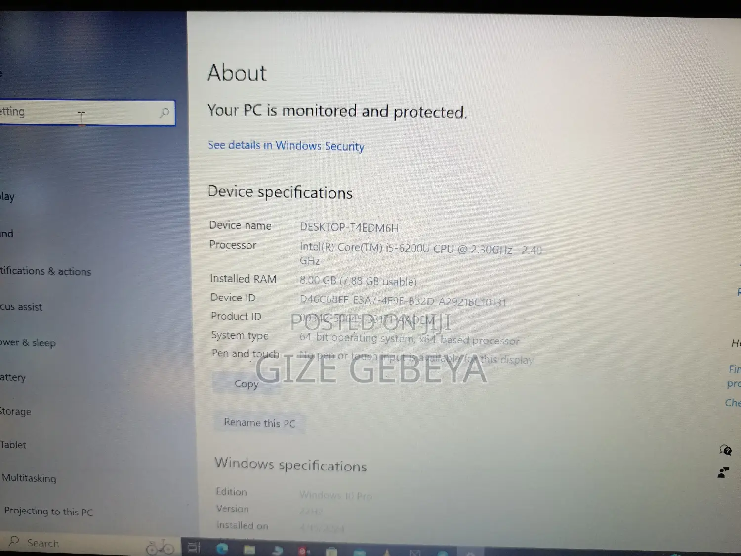 New Laptop HP EliteBook 840 8GB Intel Core I5 HDD+SSD 1T