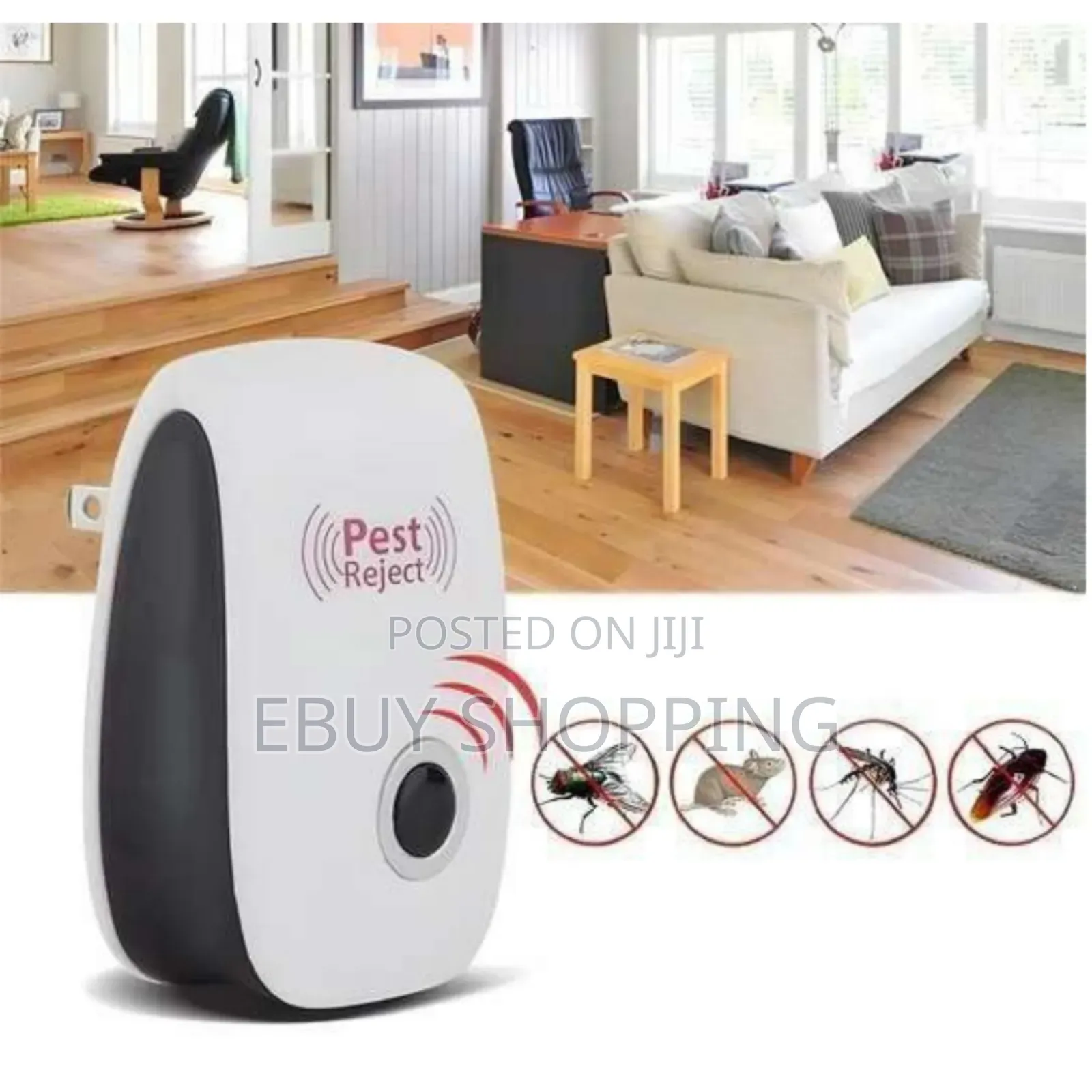 የትም ቦታ ይዞ ለመንቀሳቀስ ምቹ Electronic Pest Repeller