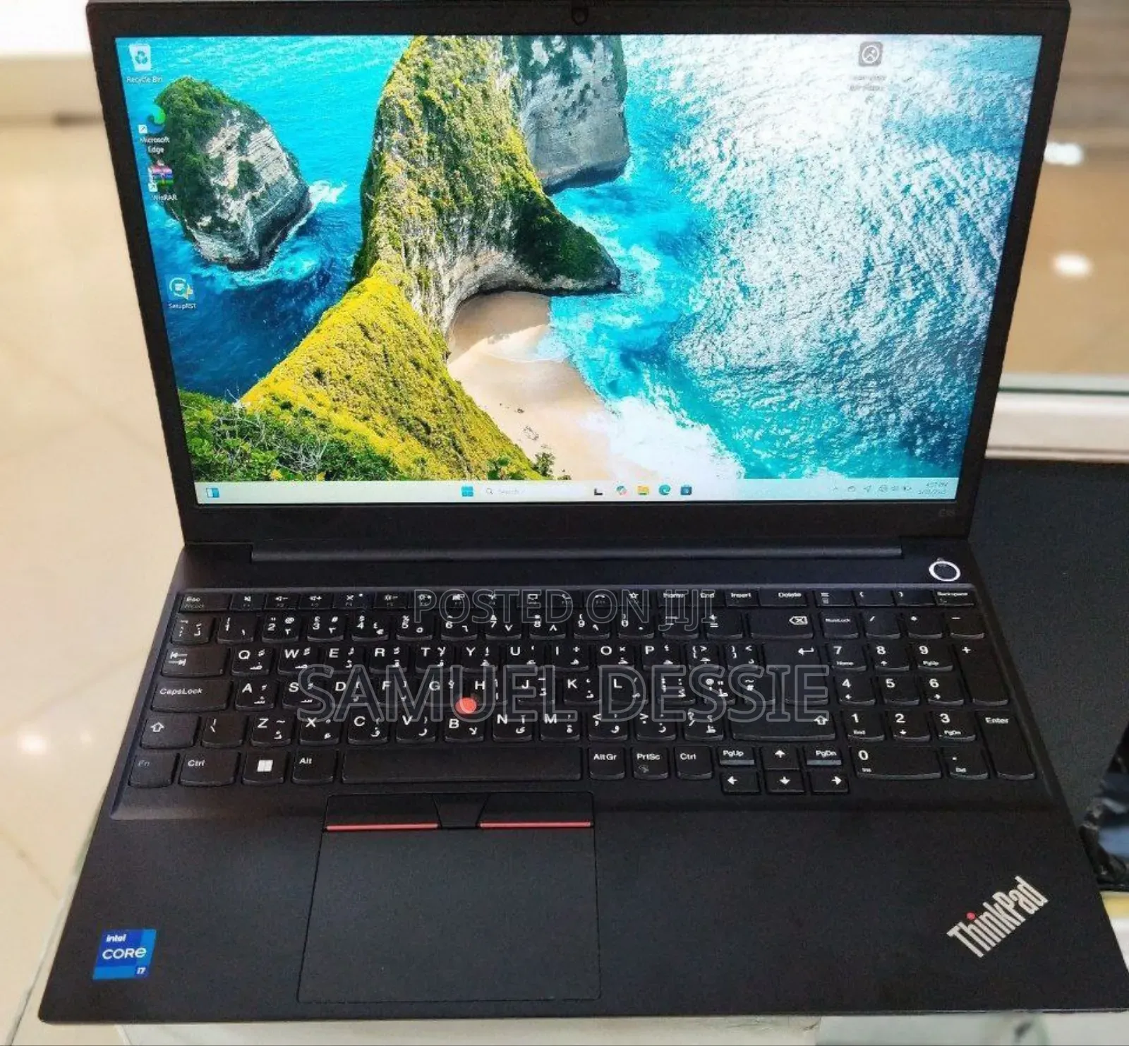 New Laptop Lenovo Thinkpad E15 16GB Intel Core I7 SSD 512GB