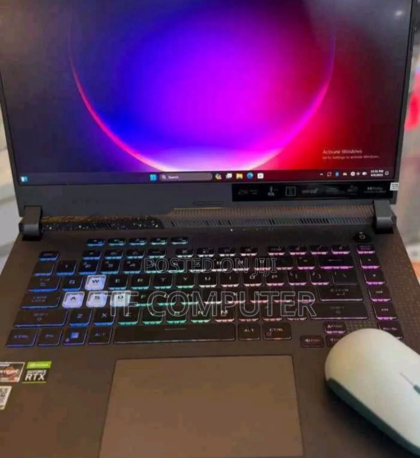 New Laptop Asus ROG Strix G15 16GB AMD Ryzen 9 SSD 512GB