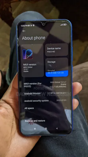 Xiaomi Poco M2 128 GB Blue