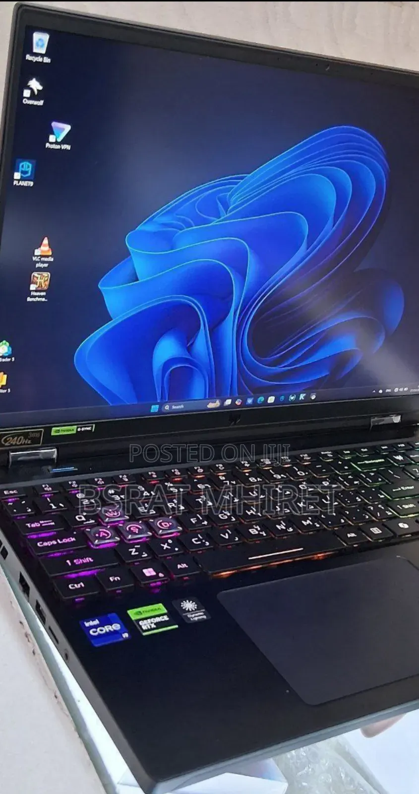 New Laptop Acer Predator Helios Neo 16 32GB Intel Core I9 SSD 1T