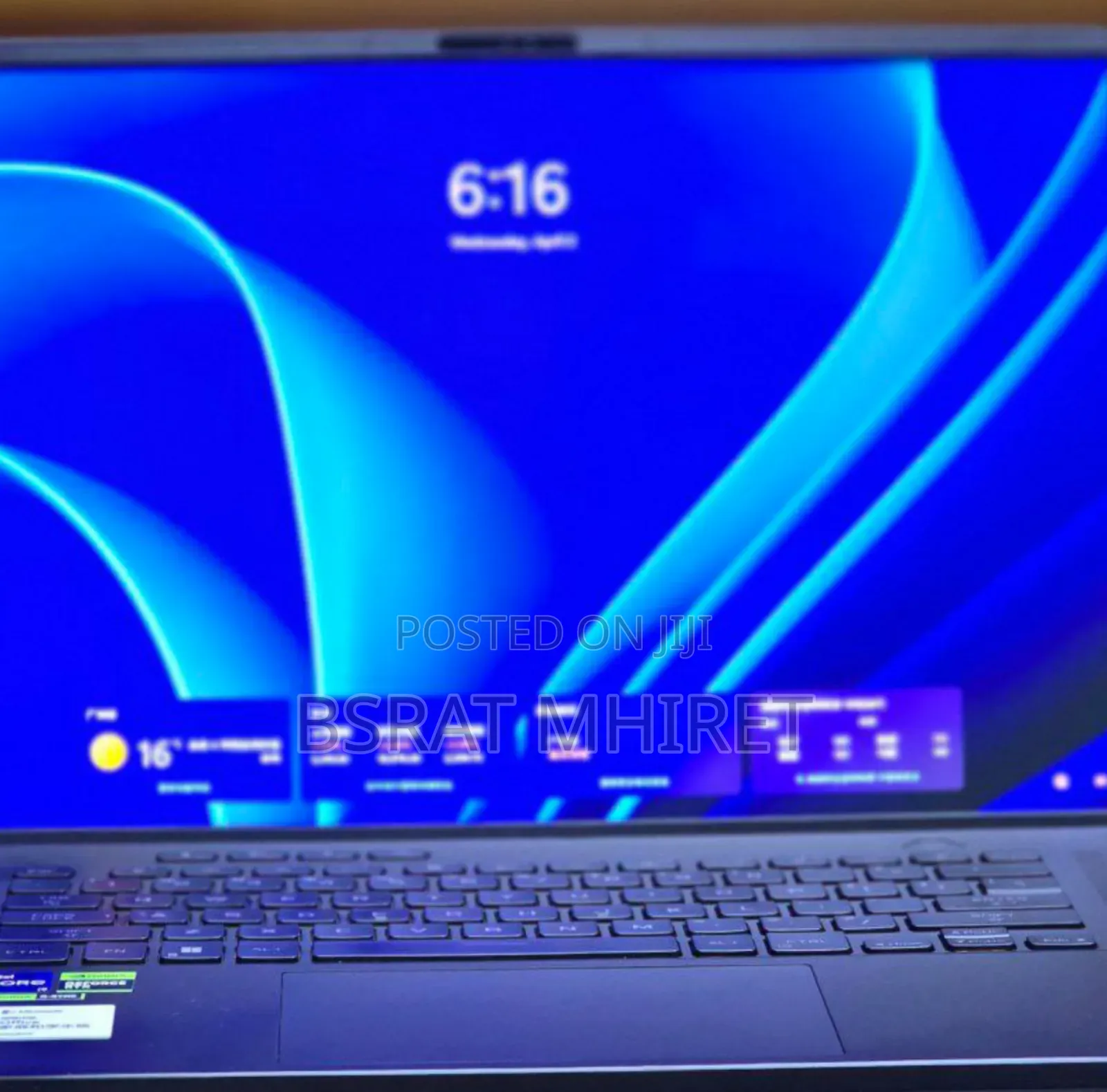 New Laptop Asus ROG Zephyrus G16 16GB Intel Core I9 SSD 1T