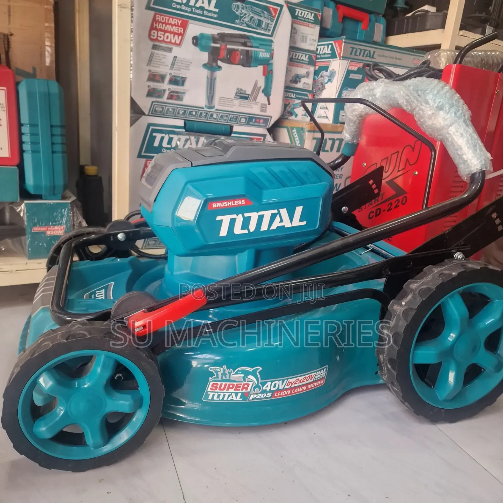 Chargable Lithium Ion Lawn Mower ‎ሳር ማጨጃ