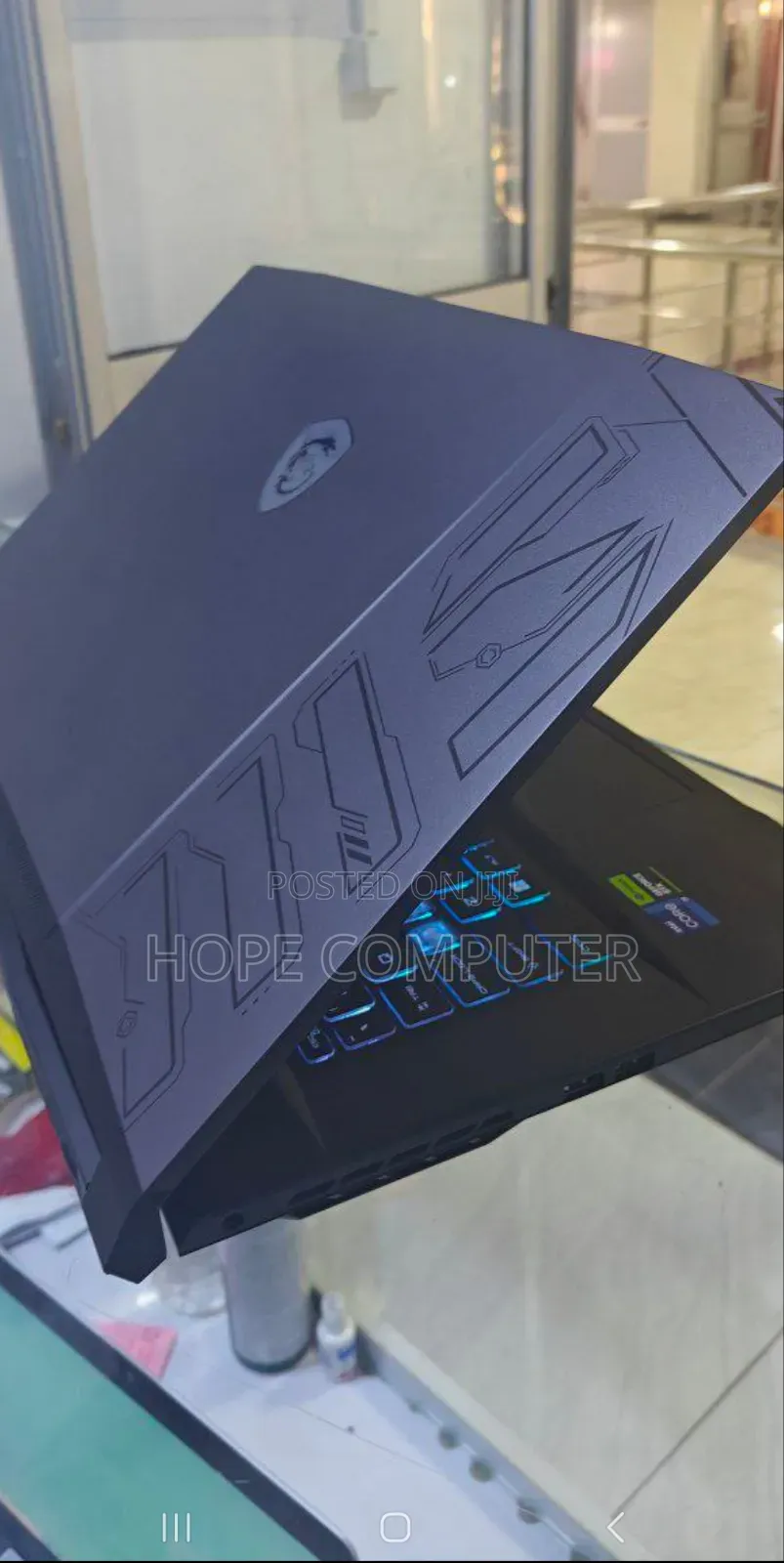 New Laptop MSI Pulse GL76 16GB Intel Core I9 SSD 1T
