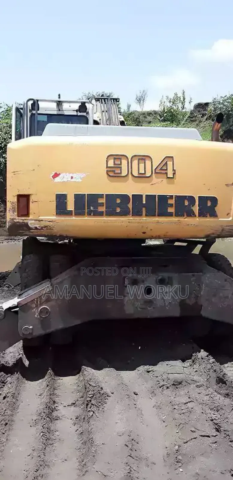 Used Wheel Exacvater