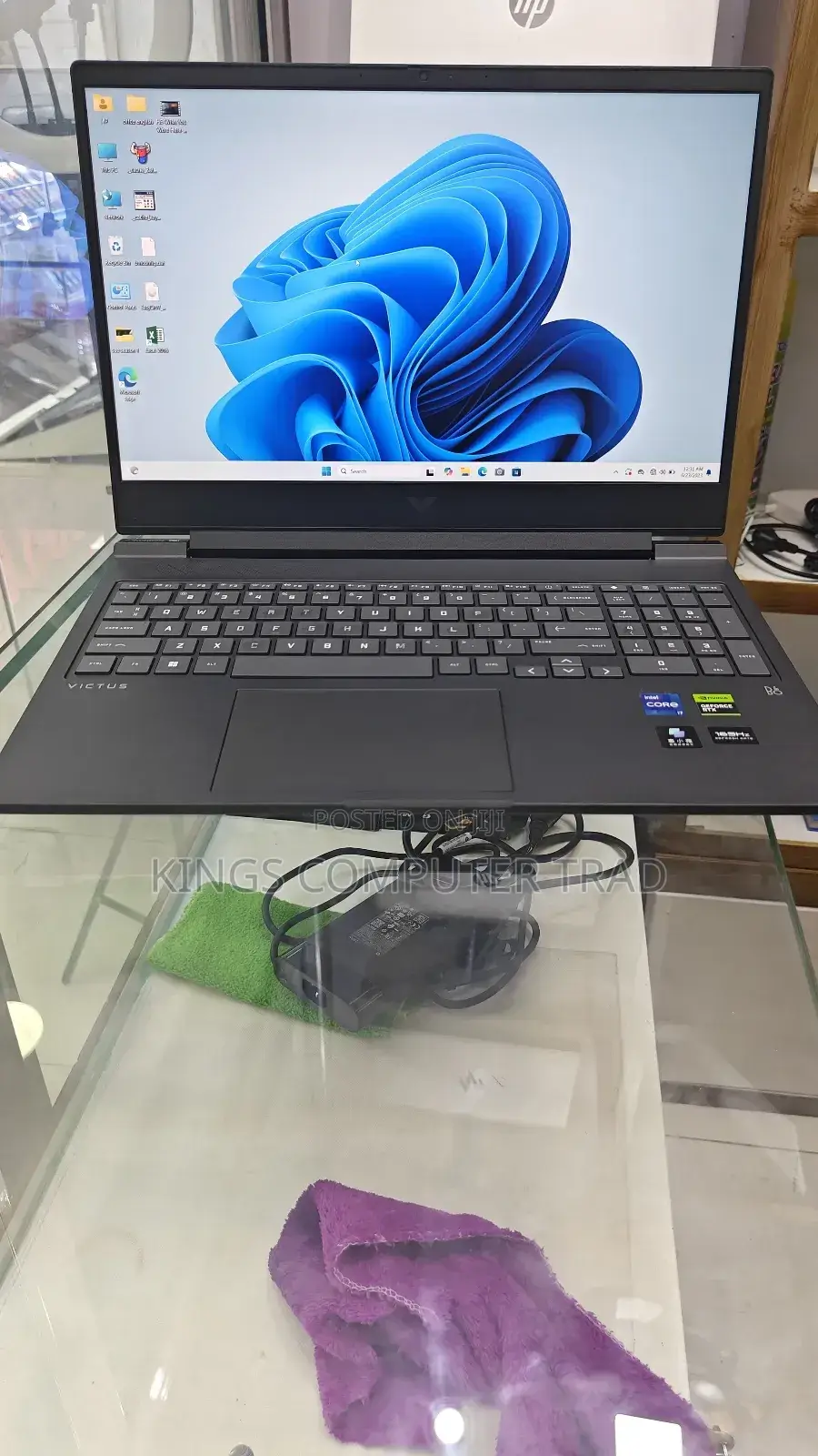 New Laptop HP Victus 16 16GB Intel Core I7 SSD 1T