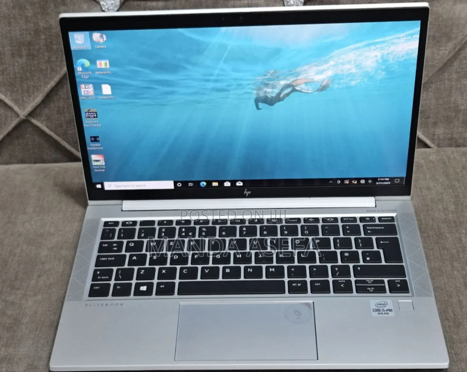 New Laptop HP EliteBook 830 G7 16GB Intel Core I5 SSD 512GB