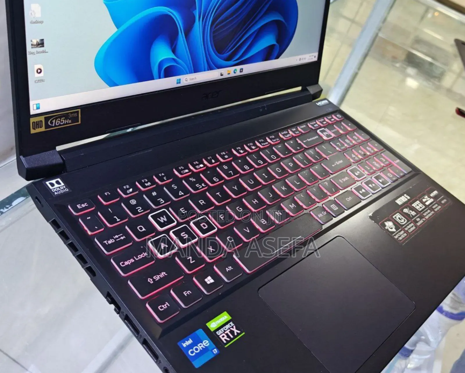 New Laptop Acer Nitro 5 16GB Intel Core I7 SSD 512GB