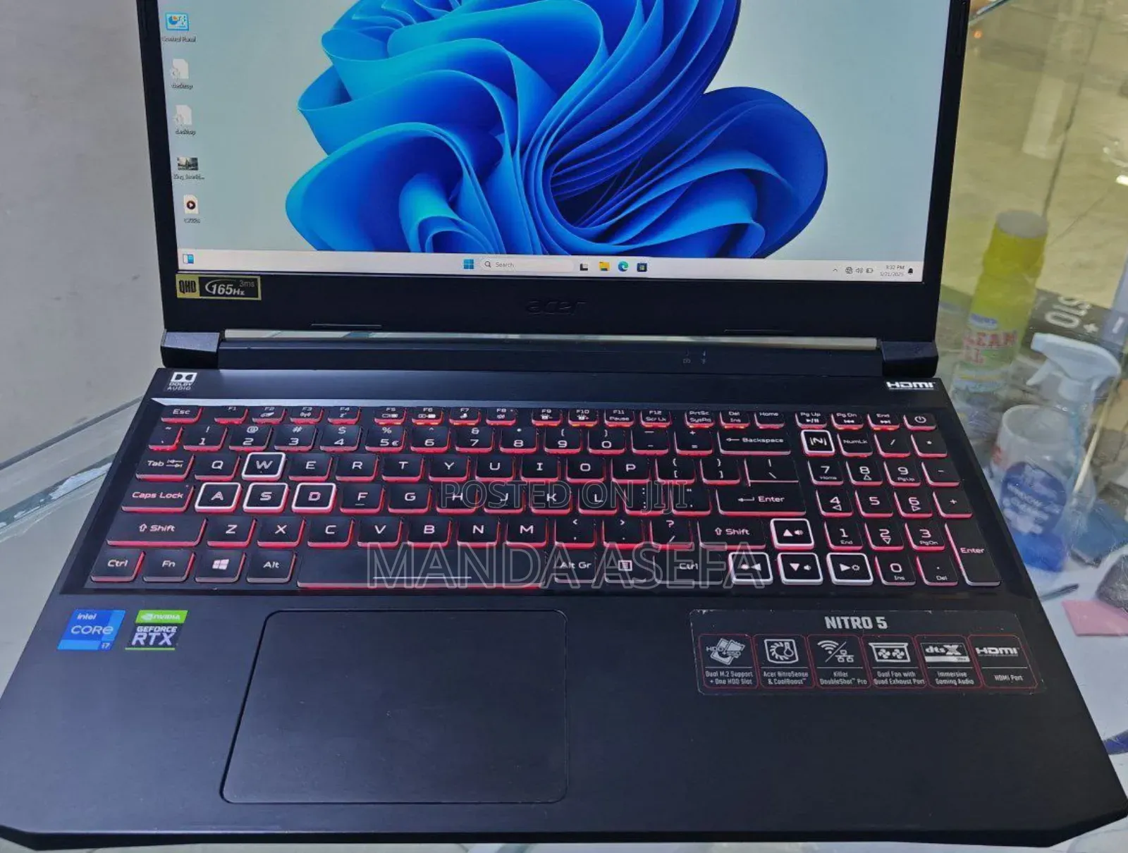 New Laptop Acer Nitro 5 16GB Intel Core I7 SSD 512GB