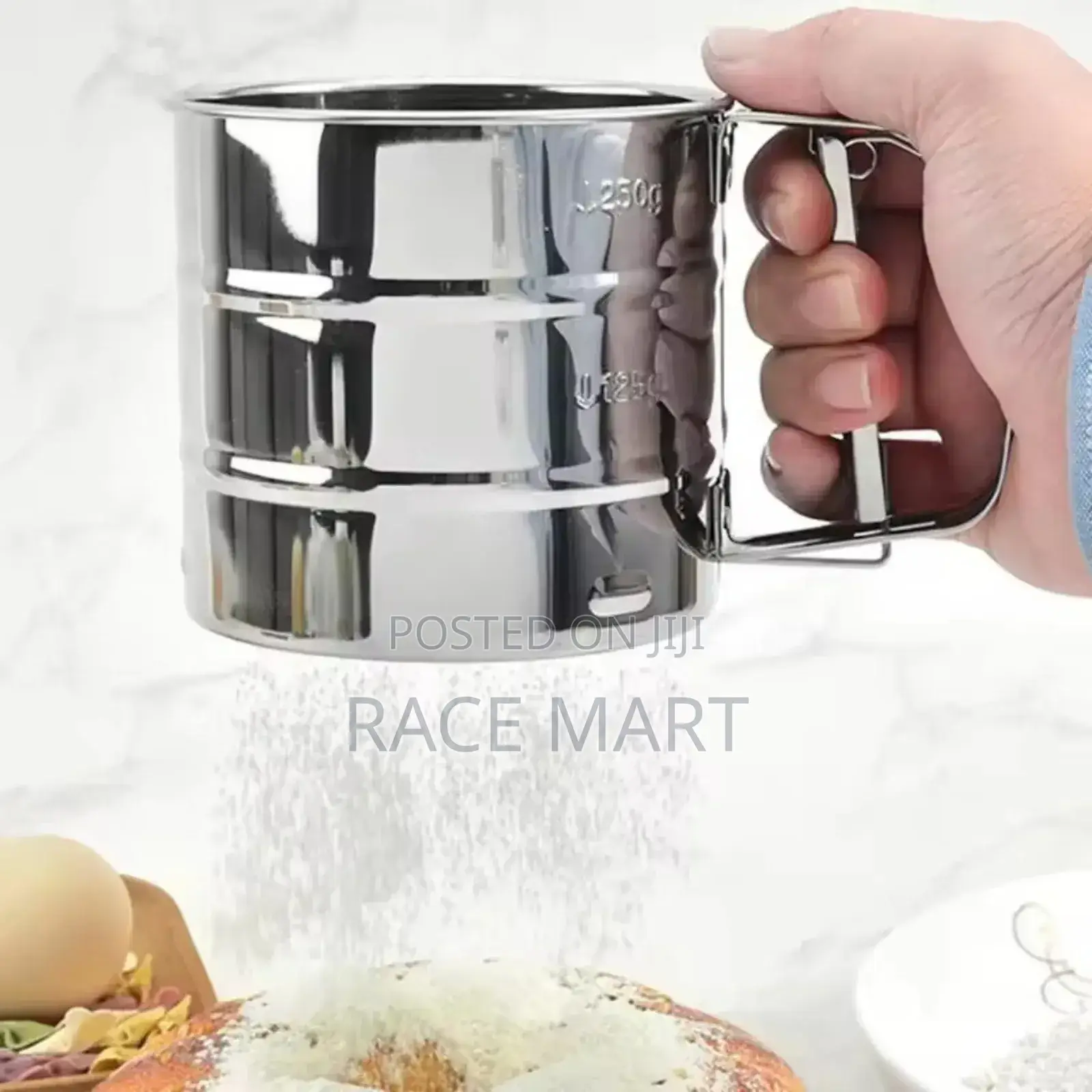 Stainless Steel Flour Sifting Mug