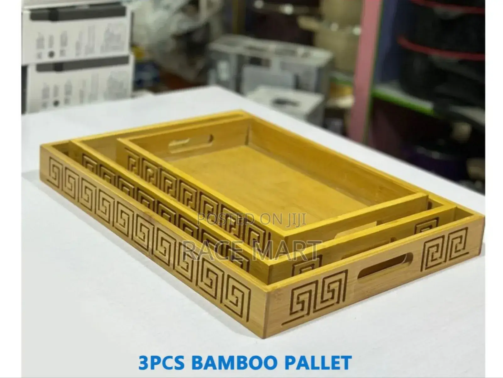 3pcs Wooden Tray