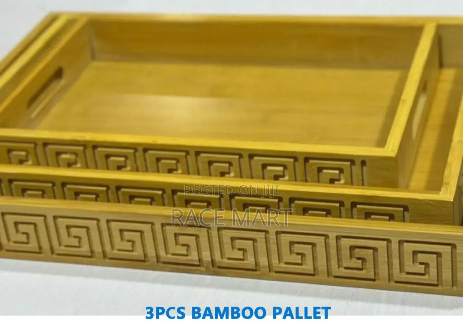 3pcs Wooden Tray