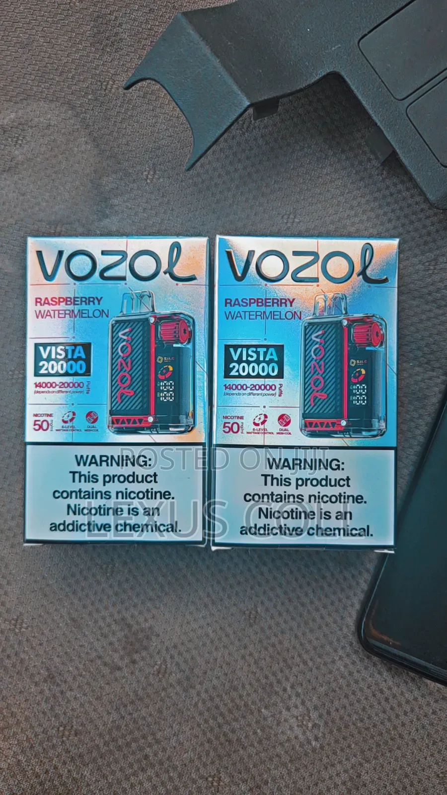 Vozol Vista Rasbery Watermelon 20,000