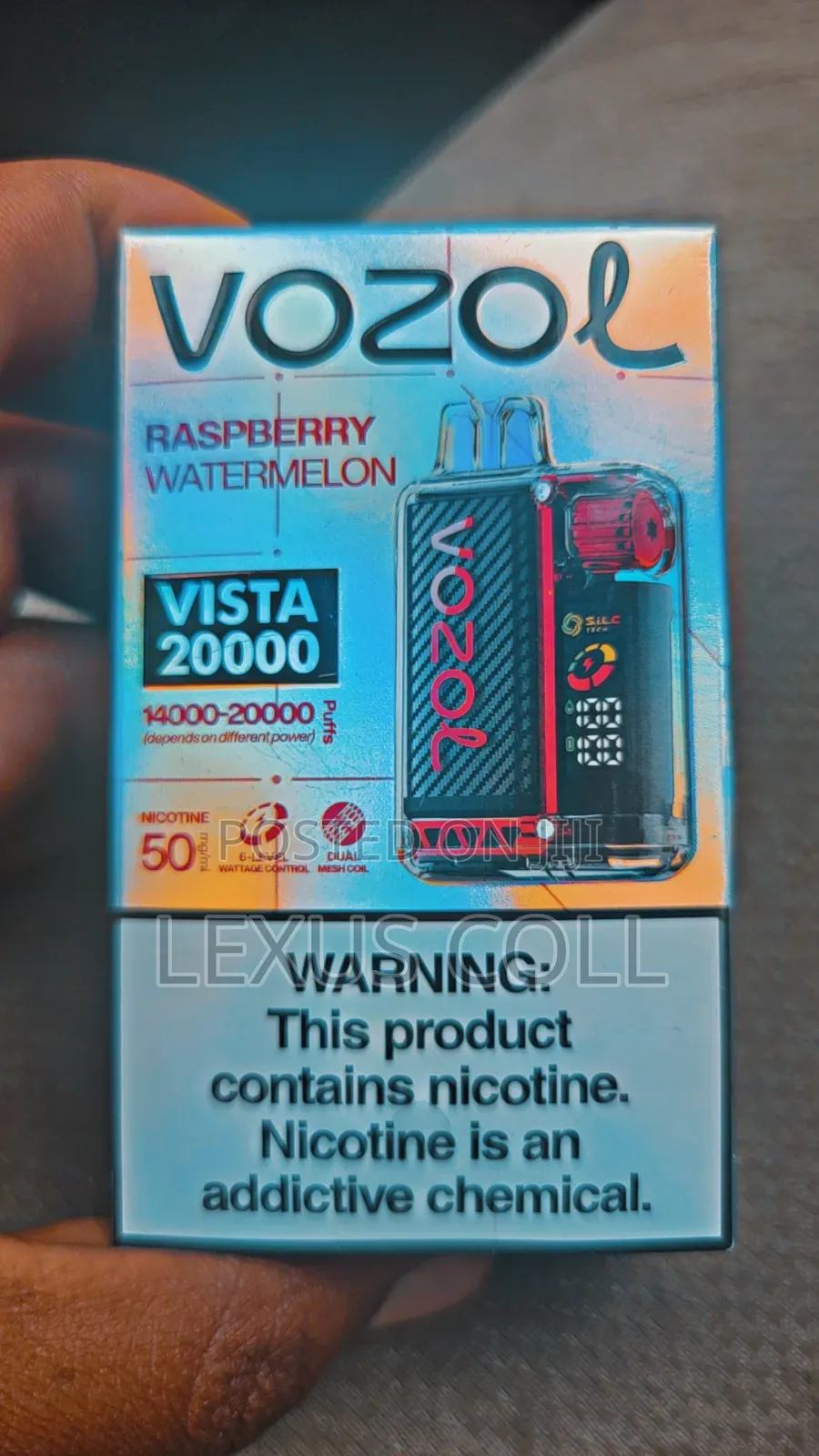 Vozol Vista Rasbery Watermelon 20,000