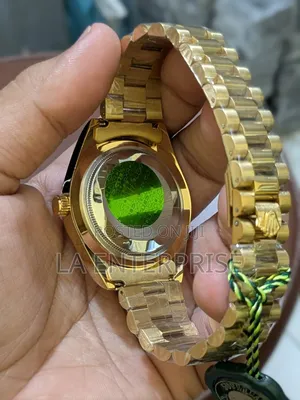 Rolex Couples Watch (Golden-Black)