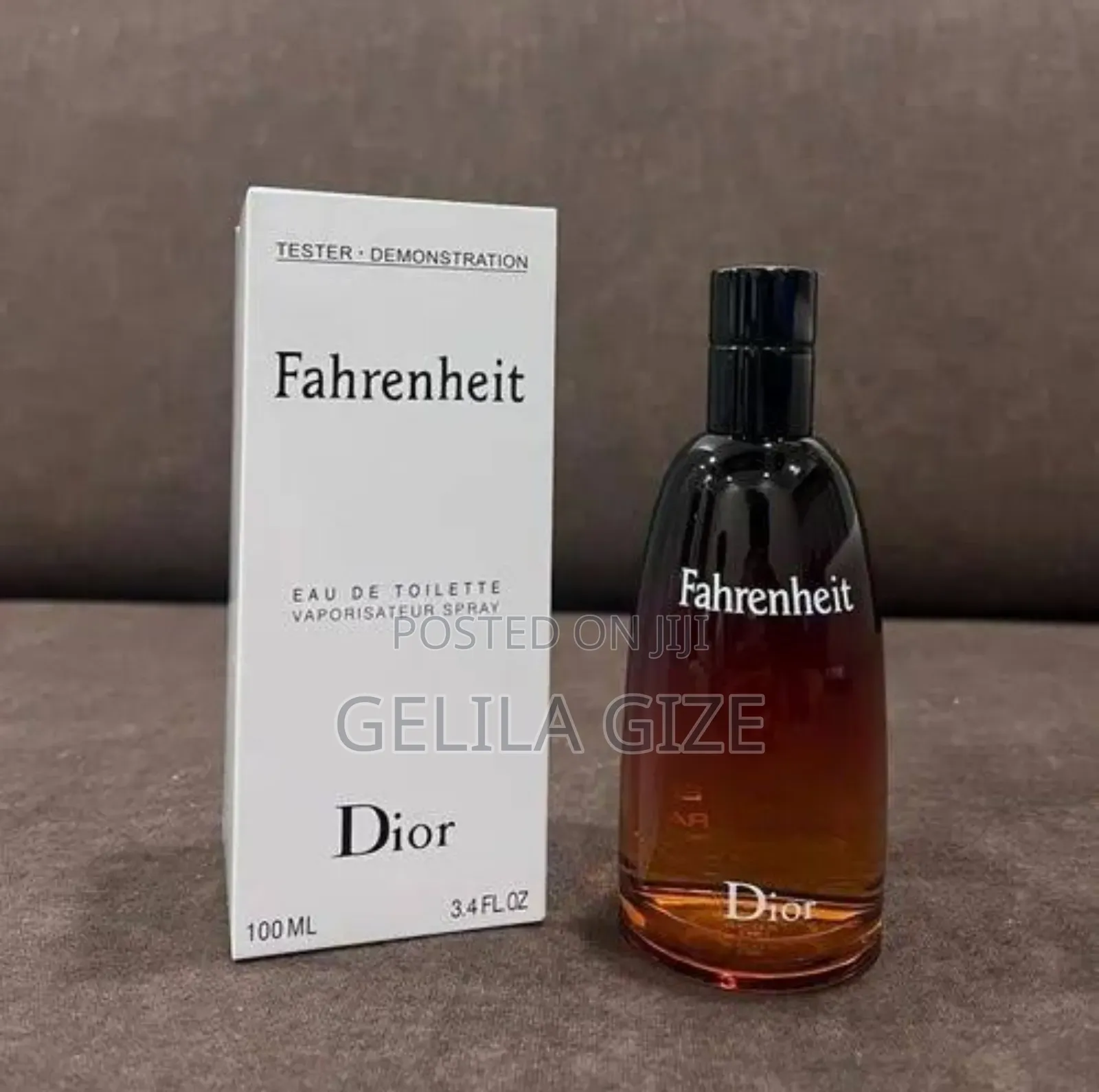Fahrenheit Dior Original Fullsize Tester
