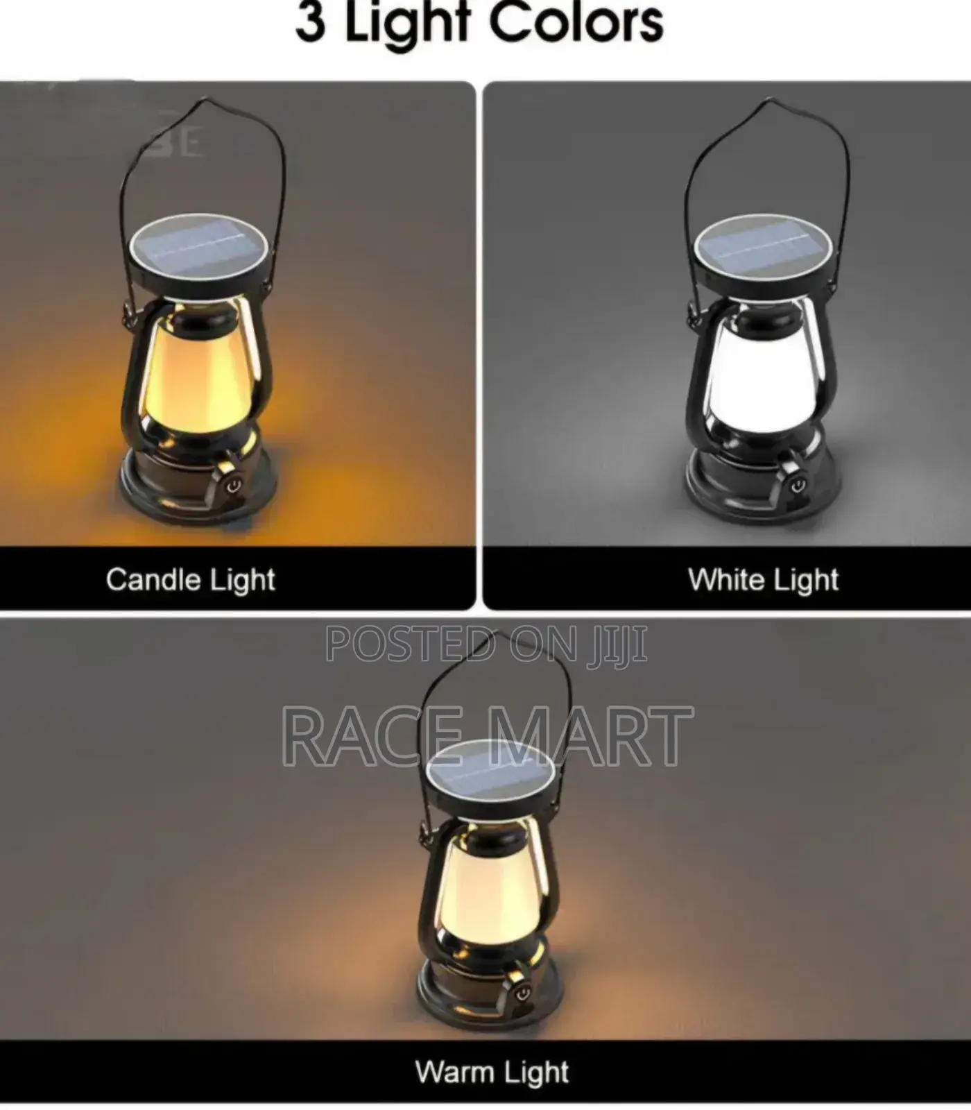 Portable Solar Camping Lamp