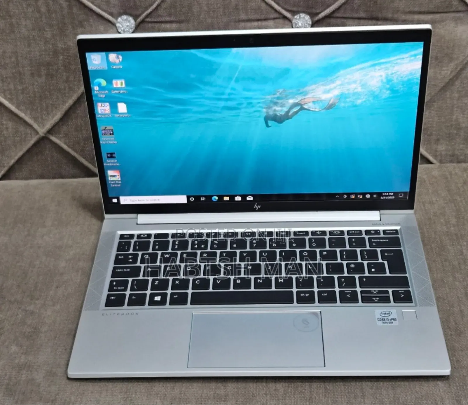 New Laptop HP EliteBook 830 G7 16GB Intel Core I5 SSD 512GB