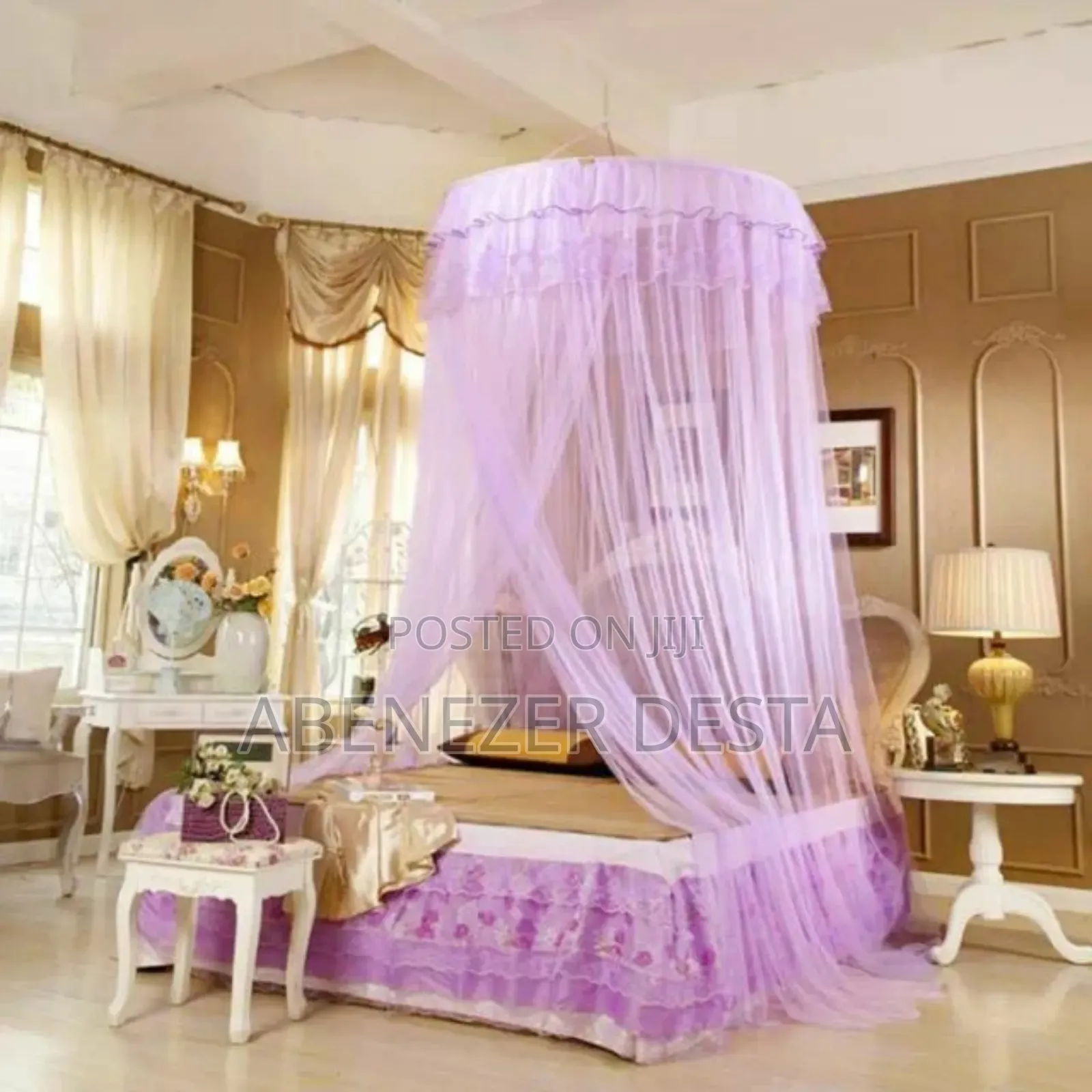 Bed Curtains ዘመናዊ አጎበር (ዛንዚራ)