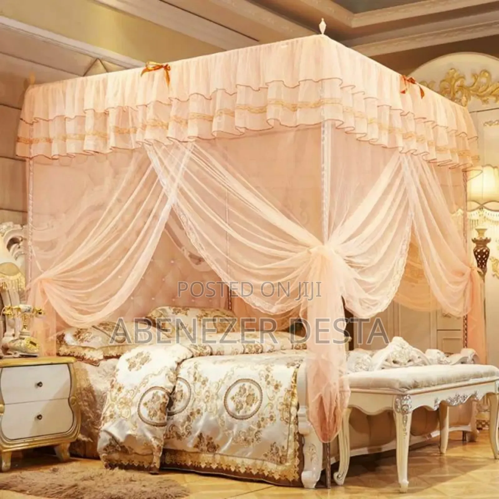 Bed Curtains ዘመናዊ አጎበር (ዛንዚራ)