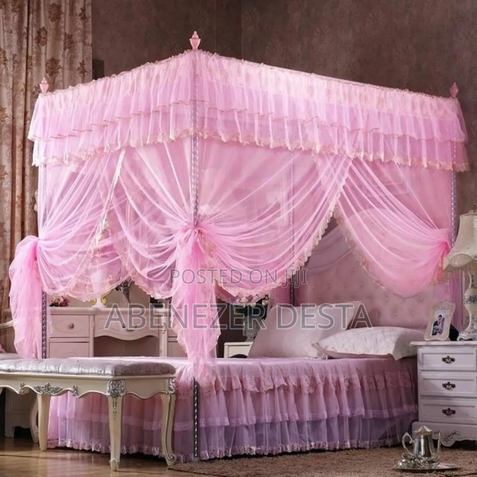 Mosquito Net Bed Curtains ዘመናዊ አጎበር (ዛንዚራ)