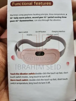 A Portable Menstrual Heating Pad