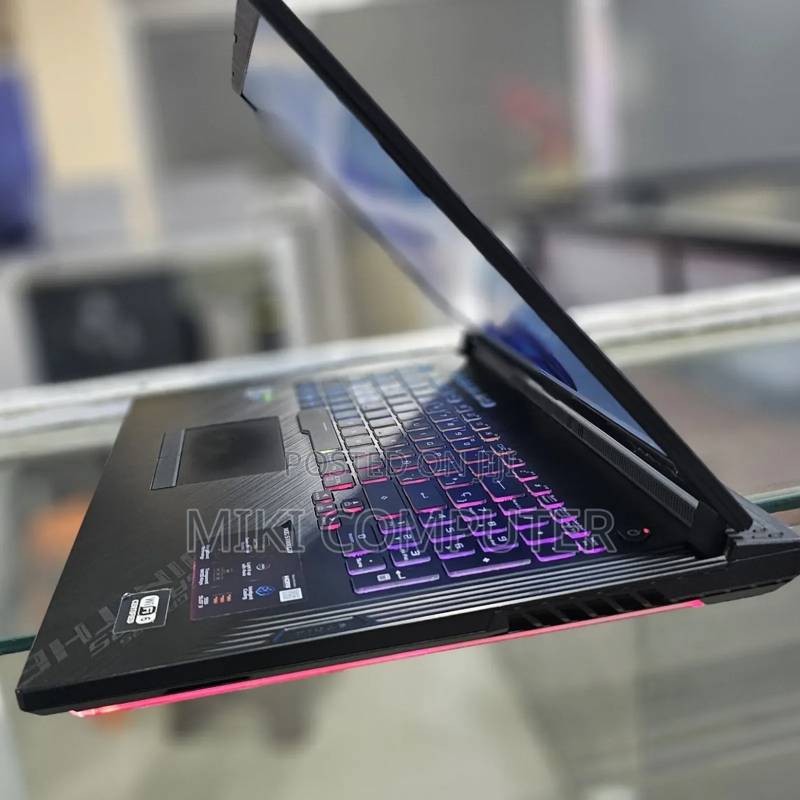 New Laptop Asus ROG Strix G17 32GB Intel Core I7 SSD 1T