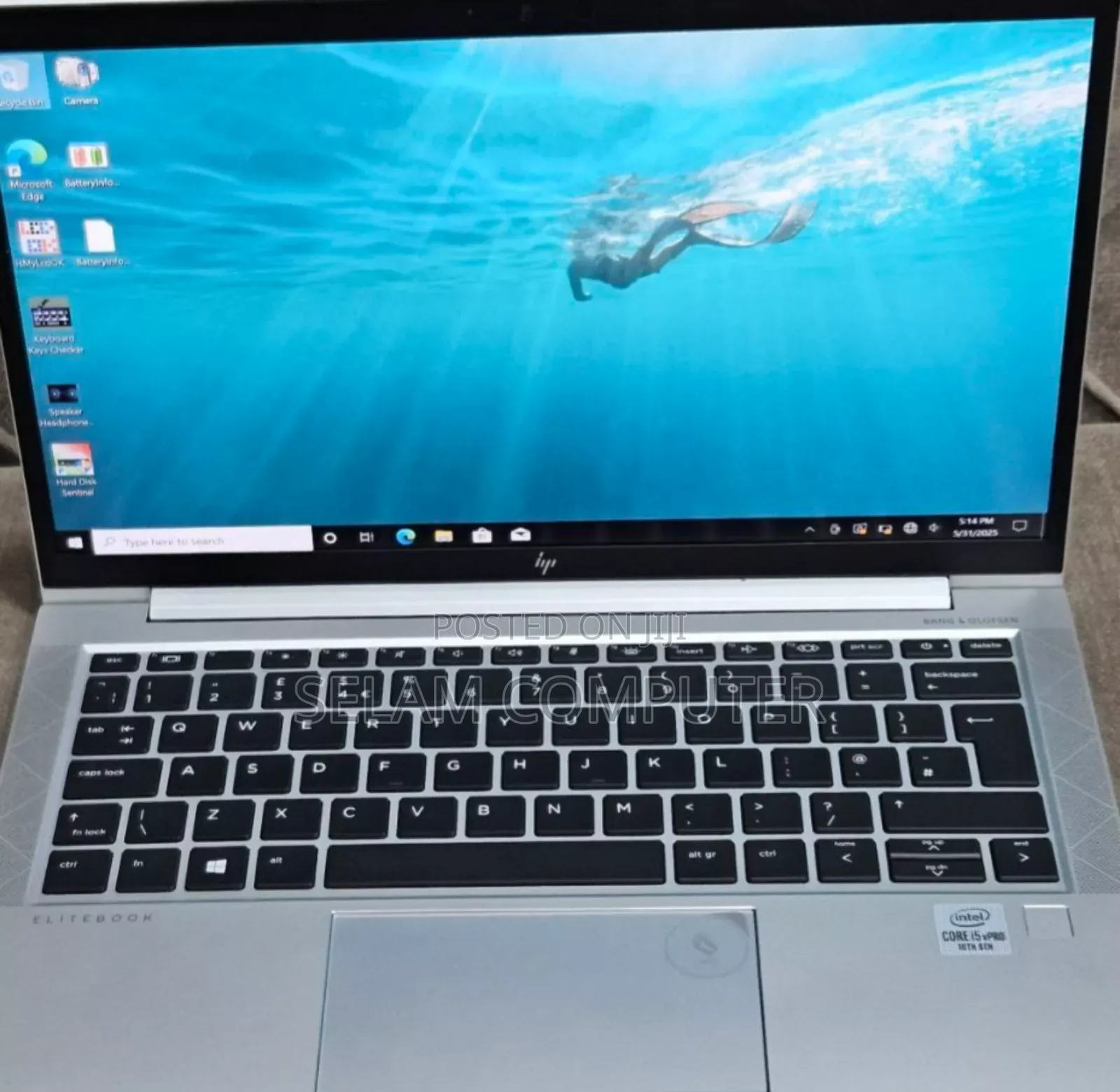 New Laptop HP EliteBook 840 G7 16GB Intel Core I5 SSD 512GB