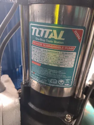 Total Summersuble Swage Water Pump 1hp