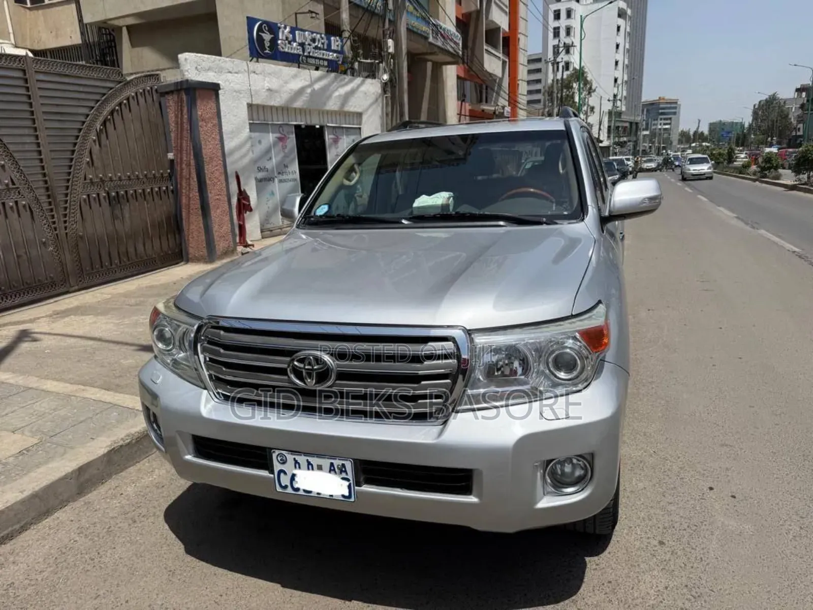 Toyota Land Cruiser 2014 Silver