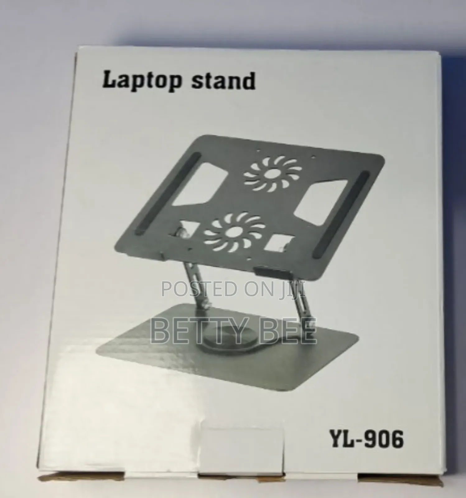 Adjustable Laptop Stand With Dual Cooling Fans