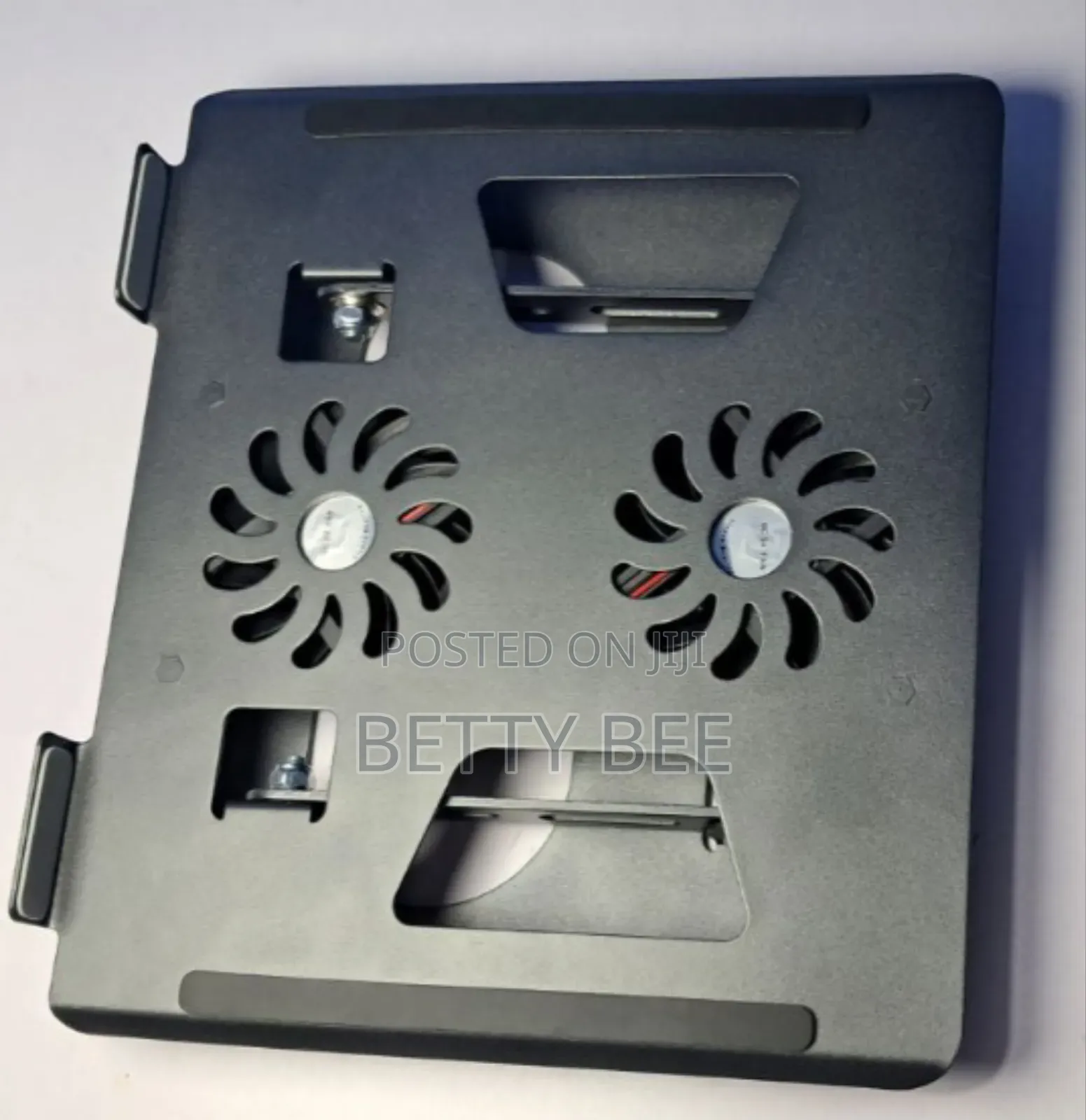 Adjustable Laptop Stand With Dual Cooling Fans
