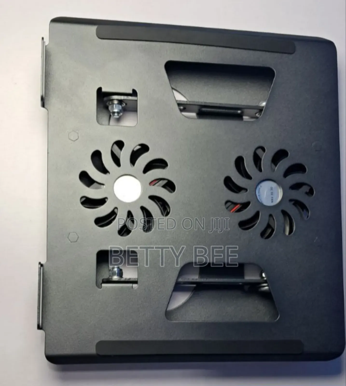 Adjustable Laptop Stand With Dual Cooling Fans