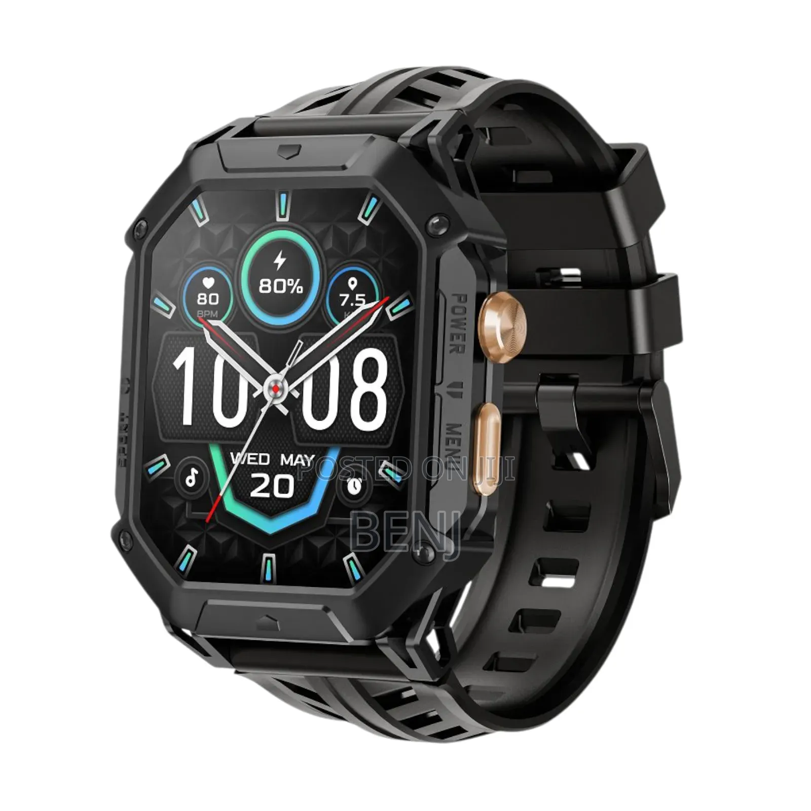 Haylou Iron N1 Smart Watch | Military Graded | Assistant |