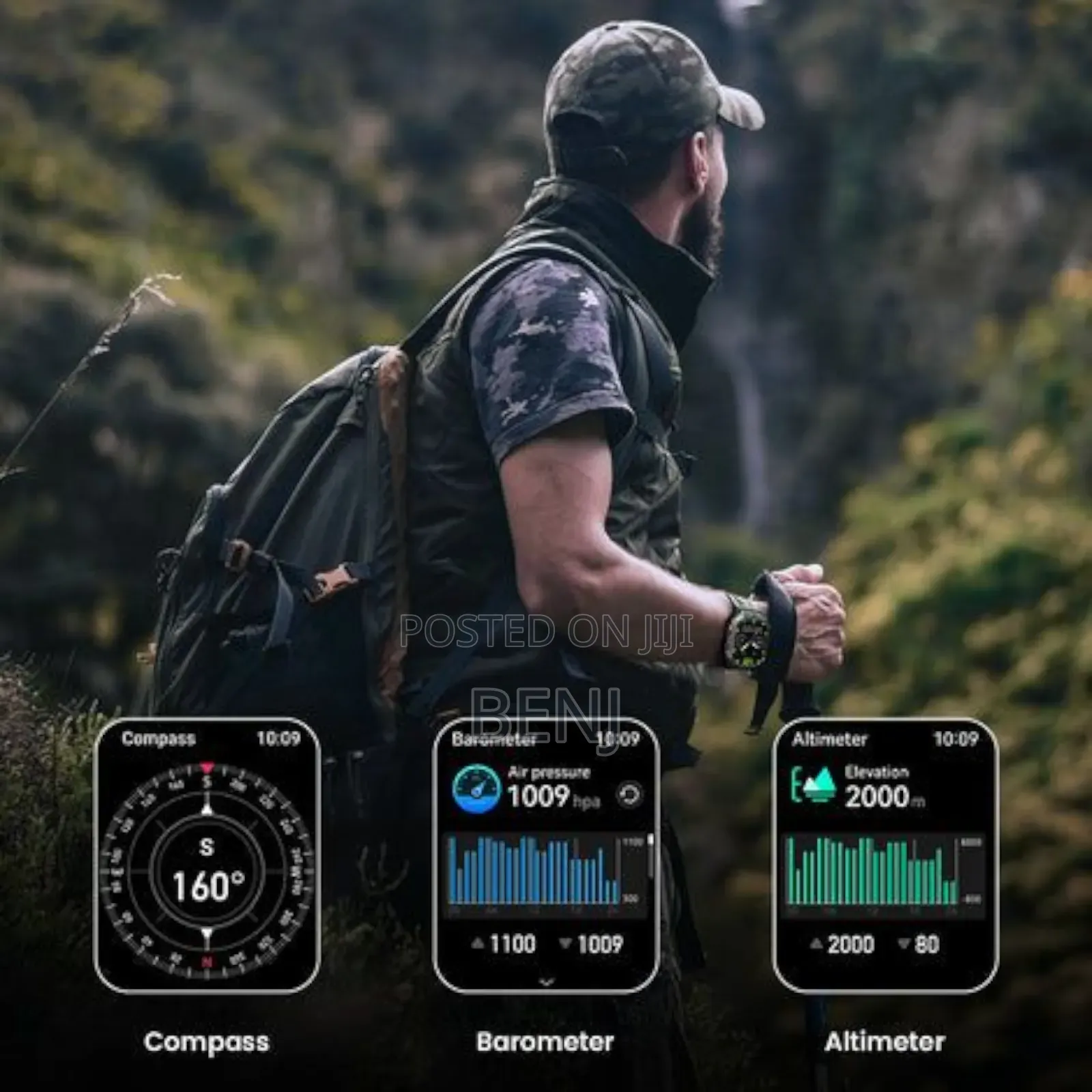 Haylou Iron N1 Smart Watch | Military Graded | Assistant |