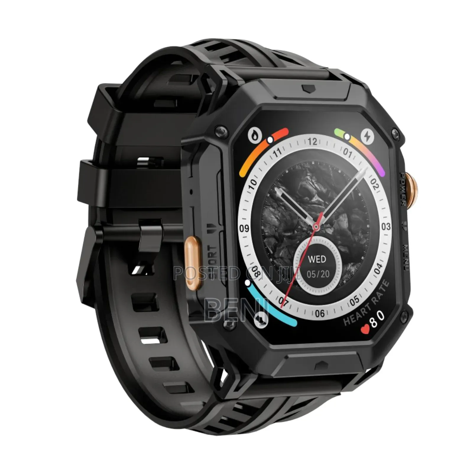 Haylou Iron N1 Smart Watch | Military Graded | Assistant |