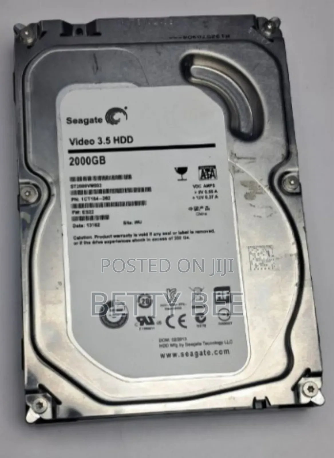 Seagate 2tb Skyhawk Video HDD