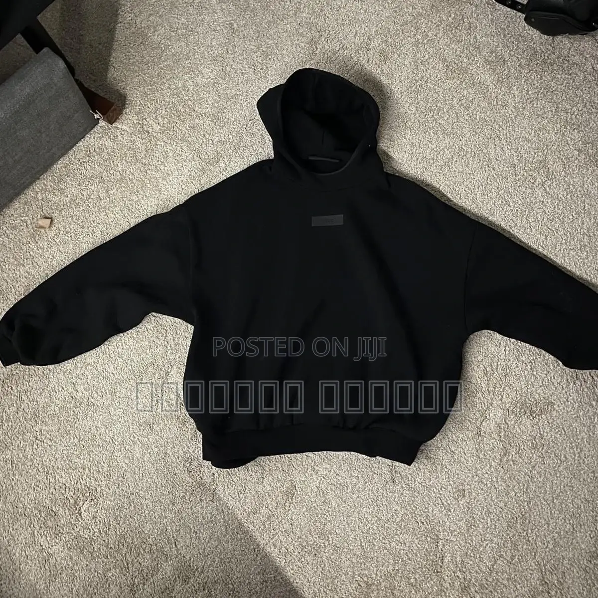 Limited Edition Custom Black Hoodie